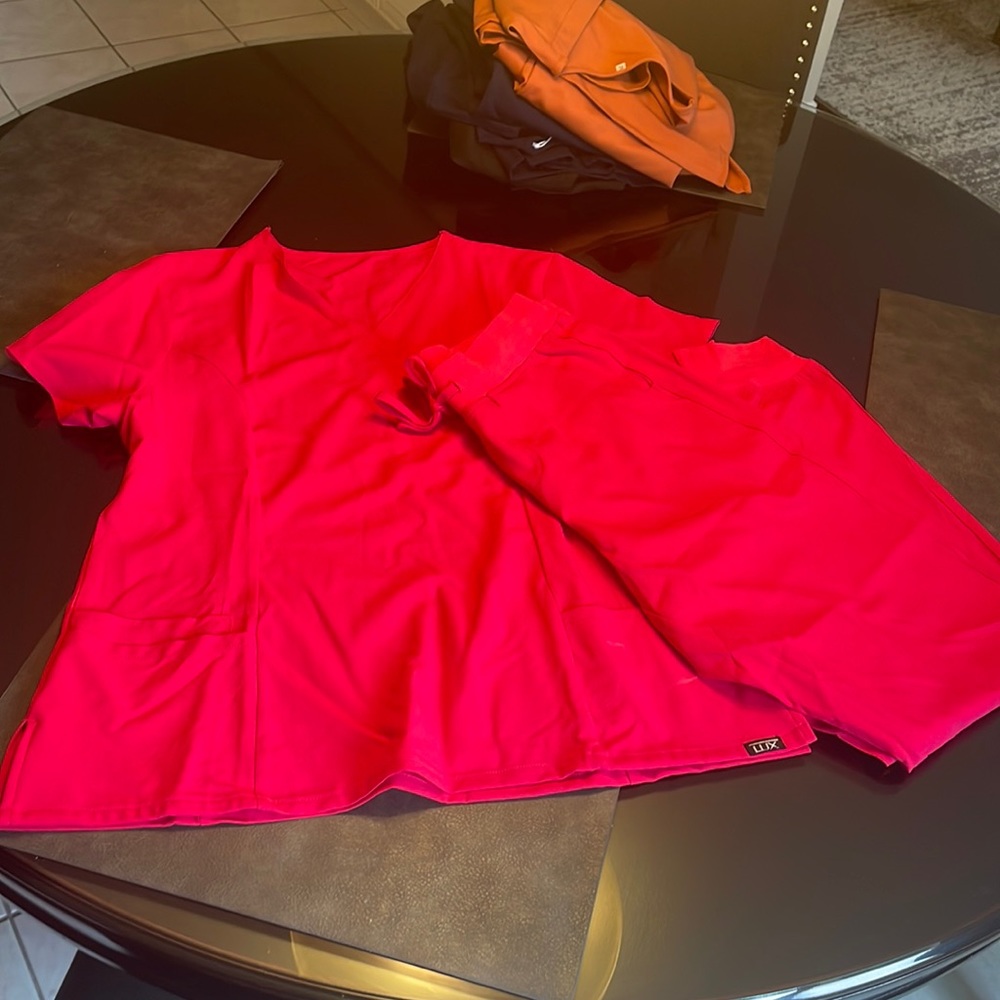Bright Pink Scrubs